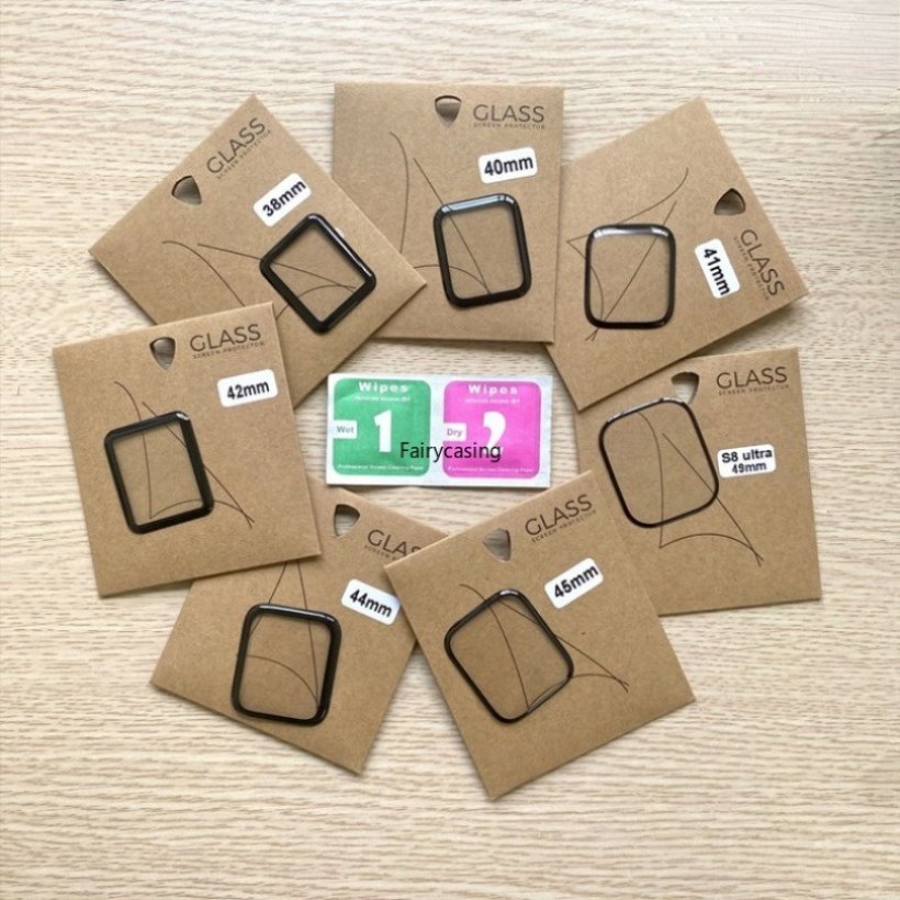 Bảo vệ toàn màn hình chống nước 3D cho Apple Watch 46MM Ultra 2 Series 11 10 9 8 7 6 SE 5 4 49mm 45mm 41mm 40mm 44mm Không phải kính cho iwatch 9 3 2 1 38mm 42mm