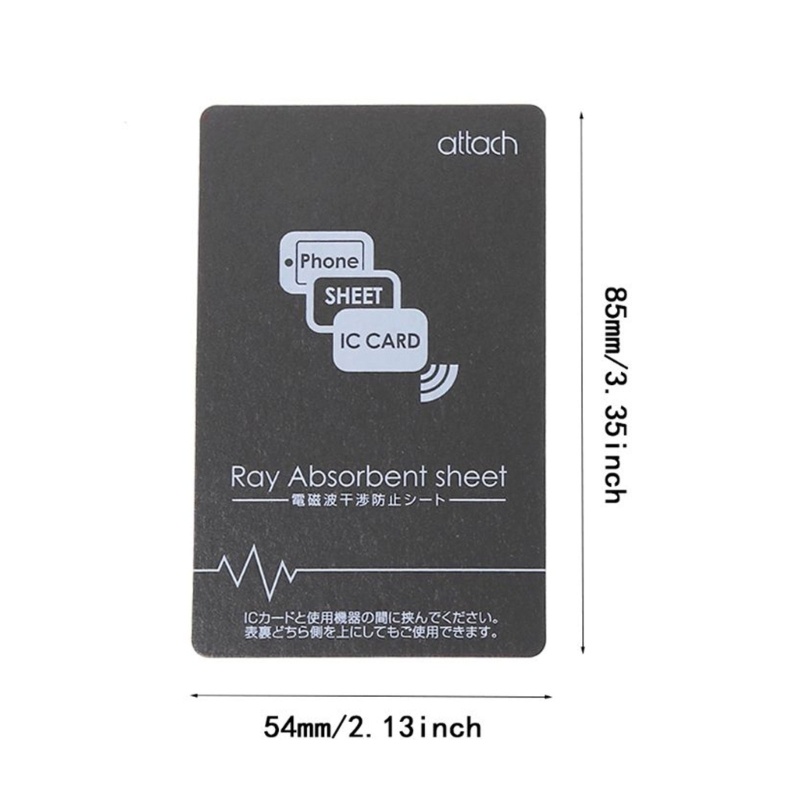 Li Anti-Metal NFC Thẻ Dán Từ Tính Dính Không Chống Từ Tính Lables Hình Chữ Nhật Cho Điện Thoại Di Động Thông Minh Truy Cập Ô Tô