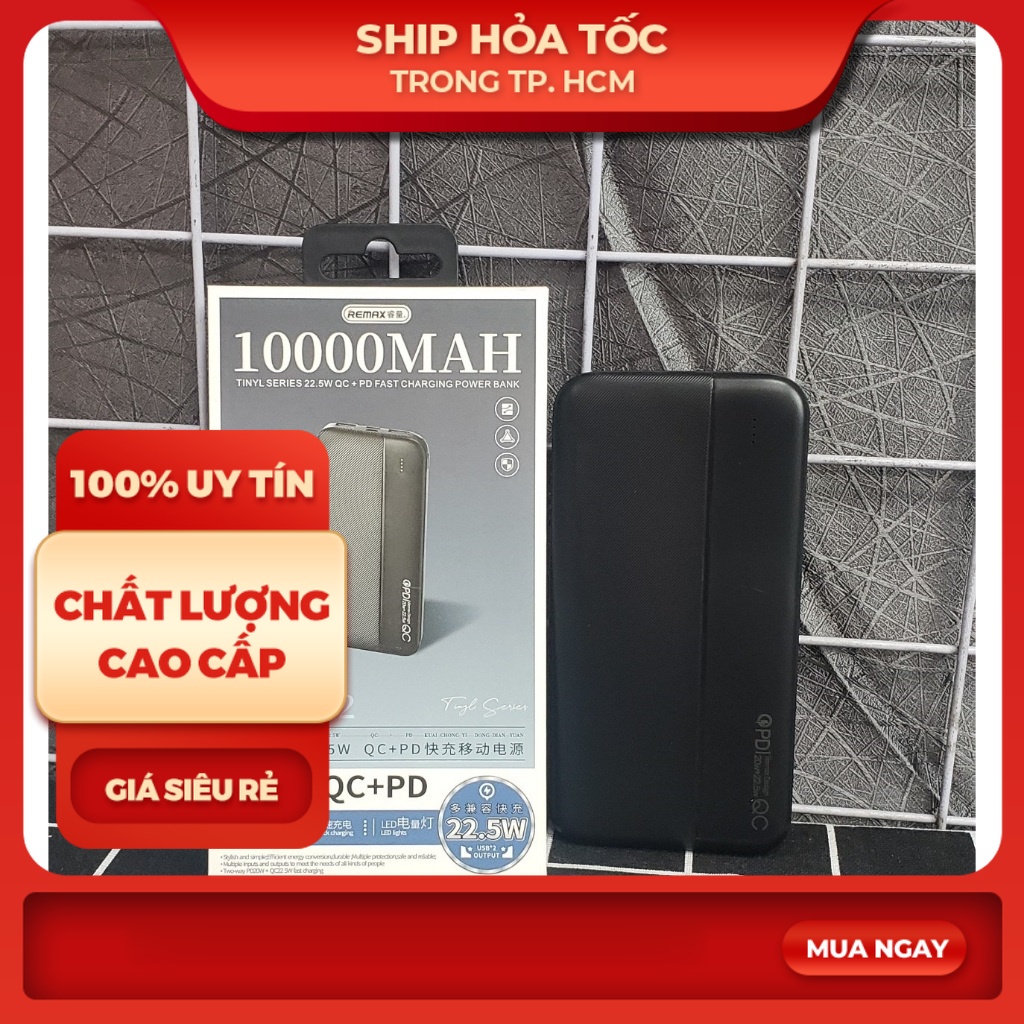 Pin sạc dự phòng REMAX RPP-212 10000 mAh | Shopee Việt Nam