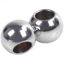 1 Túi / 20 Miếng Thép Không Gỉ Hạt Kim Loại Thủ Công Hạt Kích Thước 6 Mm Cho Trang Sức Sáng Tạo Phụ Kiện Trang Sức