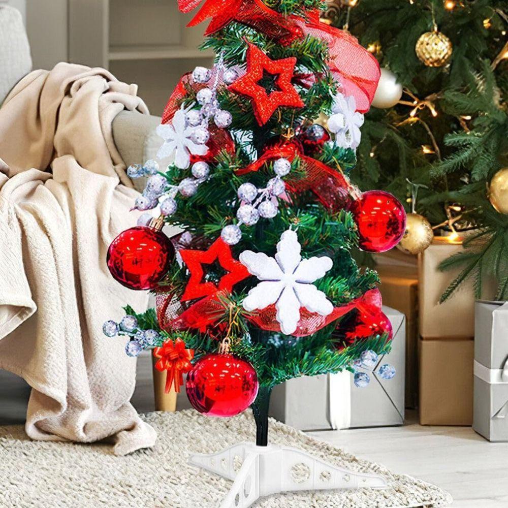 CATMALLER88 Đế đứng cây thông Noel, Giá đỡ cây Giáng sinh bằng nhựa có thể tháo rời, Phụ kiện cây thông Noel Trang trí Giáng sinh đáng tin cậy