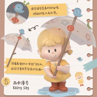 (✿Tùy chọn) Lulupie Little Moods Blind Box Chơi hợp thời trang Tay-Run