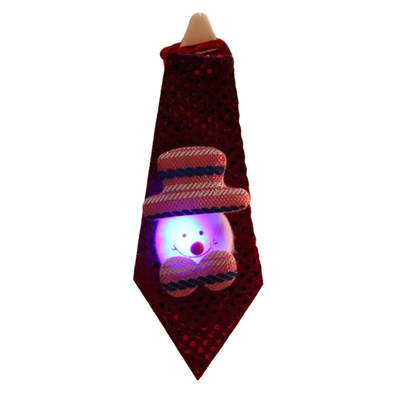 8in Party Tie Christmas Costume Novelty  for Toddler Holiday Party Supply