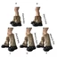 ✿ Phụ Nữ Lông Dự Tiệc Trang Phục Y2K Lông Thú Giả Mờ Giày Bốt Dài Còng Bao Chân Ấm Áp Boot Tay Áo Boot Có