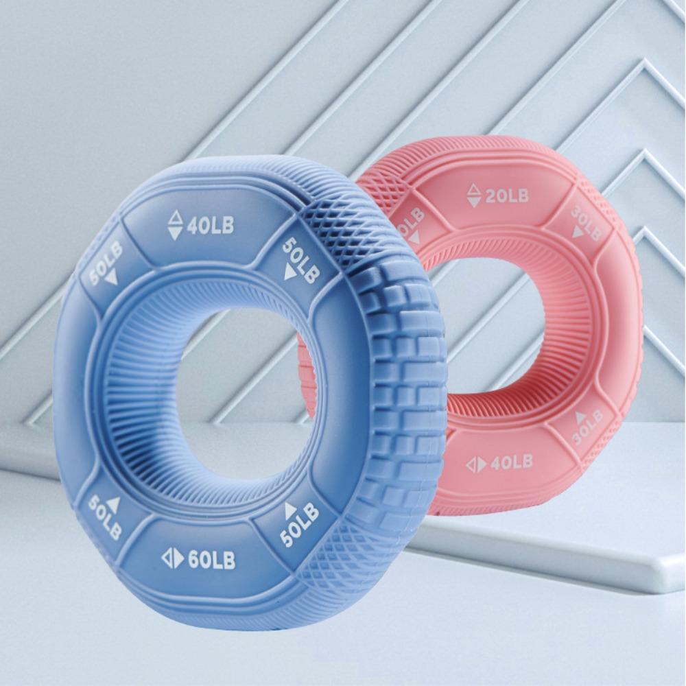 Tay Cầm Vòng Silicone 20-90LB - Tập Luyện Cơ Bắp và Ngón Tay Cho Người Cao Tuổi