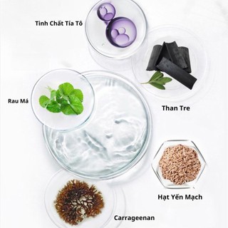 Gel Tía Tô Dưỡng Ẩm TrắngDa Loại Bỏ Bụi Bẩn Bã Nhờn Ngăn Ngừa Mụn Tẩy Đi Mọi Loại Da Chết 120g