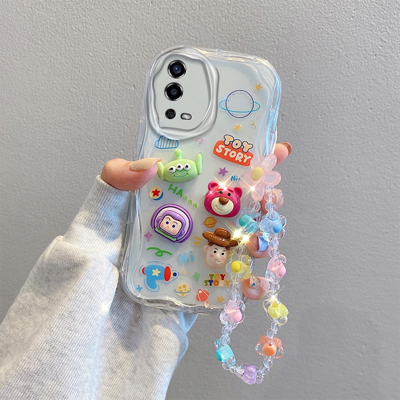 ốp lưng OPPO A55 4G Ốp Điện Thoại Trong Suốt Họa Tiết Hoạt Hình Cho oppo a55 4g a55 tygz