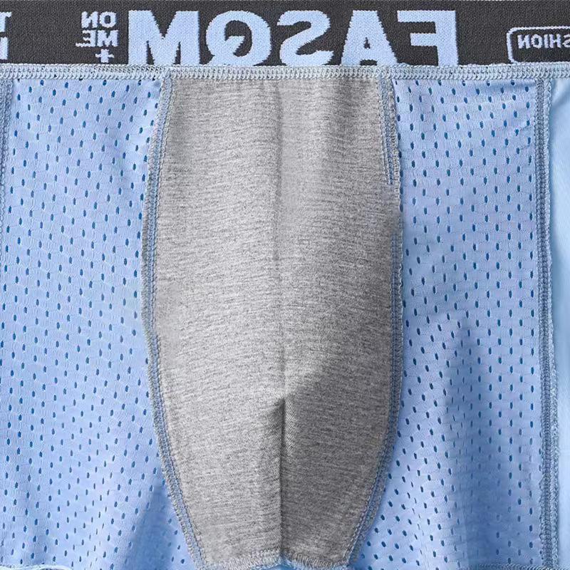 Mô tả Quần Lót Boxer Nam Dạng Lưới Thoáng Khí Plus Size XL-5XL - 6
