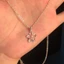 Thời Trang Sao Necklace Titan Thép Necklace Hàn Quốc Bạc Necklace Ngọt Mát Vòng Cổ Cô Gái Quà Tặng