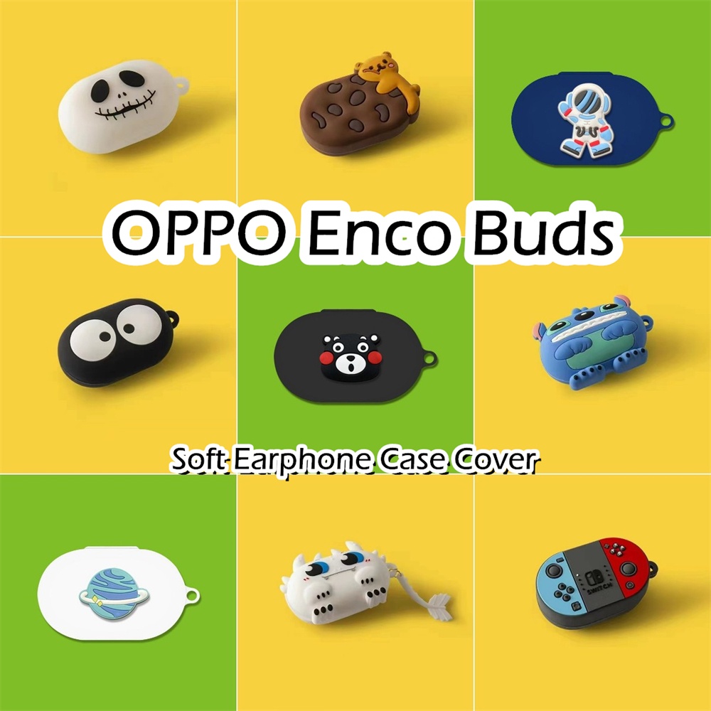 [Ngôi sao tương lai] Dành cho Ốp lưng OPPO Enco Buds Phim hoạt hình dễ thương Vỏ bọc tai nghe silicon mềm
