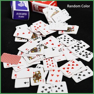 Bộ Bài Poker Mini Độc Đáo Cho Nhà Búp Bê