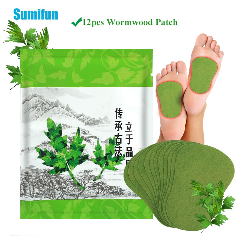 Bộ 12 Miếng Dán Giảm Đau Truyền Thống Trung Quốc Cho Cổ / Vai / Lưng / Đầu Gối Hiệu Quả