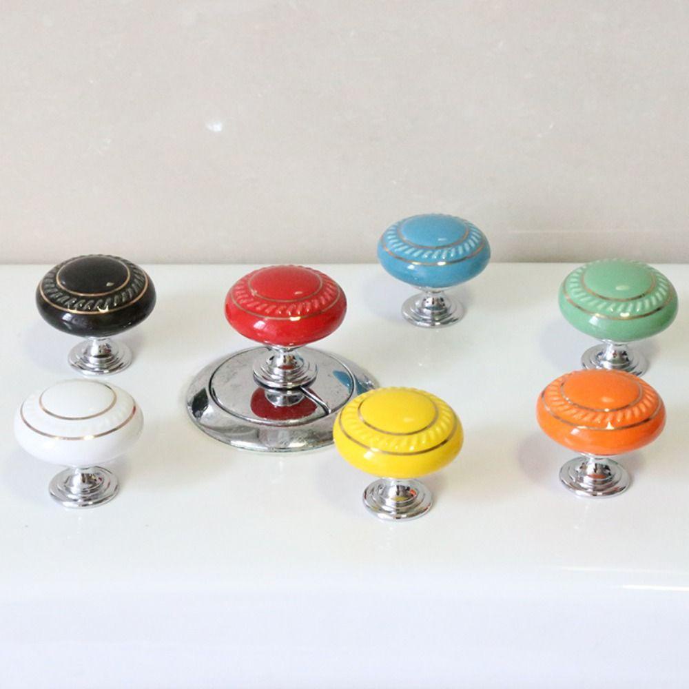 Nút xả bồn cầu AWNGD, Nút bồn cầu hình tròn bằng gốm tiết kiệm nhân công, Nhà vệ sinh tay cầm nội thất đa năng