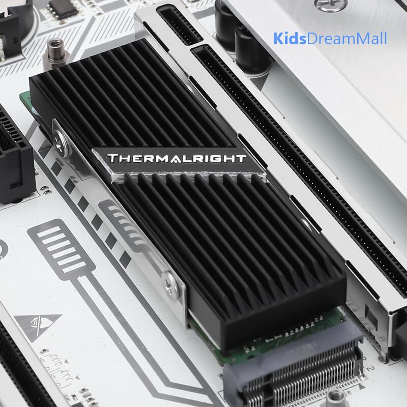 Ssd 2280 Cooler Dissipatore Di Calore SSD M.2 2280 DolDer - Doppia Faccia, Per PC E PS5, Raffreddamento Fino A 20°C Dissipatore Alluminio SSD NVME
