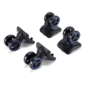 SA 4 Bánh Xe Hành Lý Vali Bộ Phần Cứng Con Lăn Đôi Hàng 360° Bánh Spinner