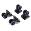 SA 4 Bánh Xe Hành Lý Vali Bộ Phần Cứng Con Lăn Đôi Hàng 360° Bánh Spinner