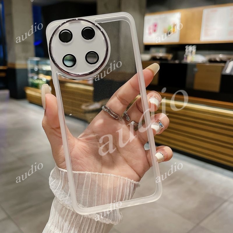 Ốp Điện Thoại Cho Realme 11 4G 11x 12 + 12 Pro + 5G 2024 Full Ống Kính Bảo Vệ Camera Trong Suốt Vỏ Silicon Mềm Cho Realme11x Realme12 + Realme 12Pro + 5G