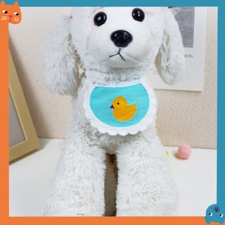 Khăn nước bọt cho chó cưng Khăn quàng cổ Teddy yếm nước bọt Khăn mèo nhỏ chó nhỏ hình tam giác Hỗ trợ bán buôn