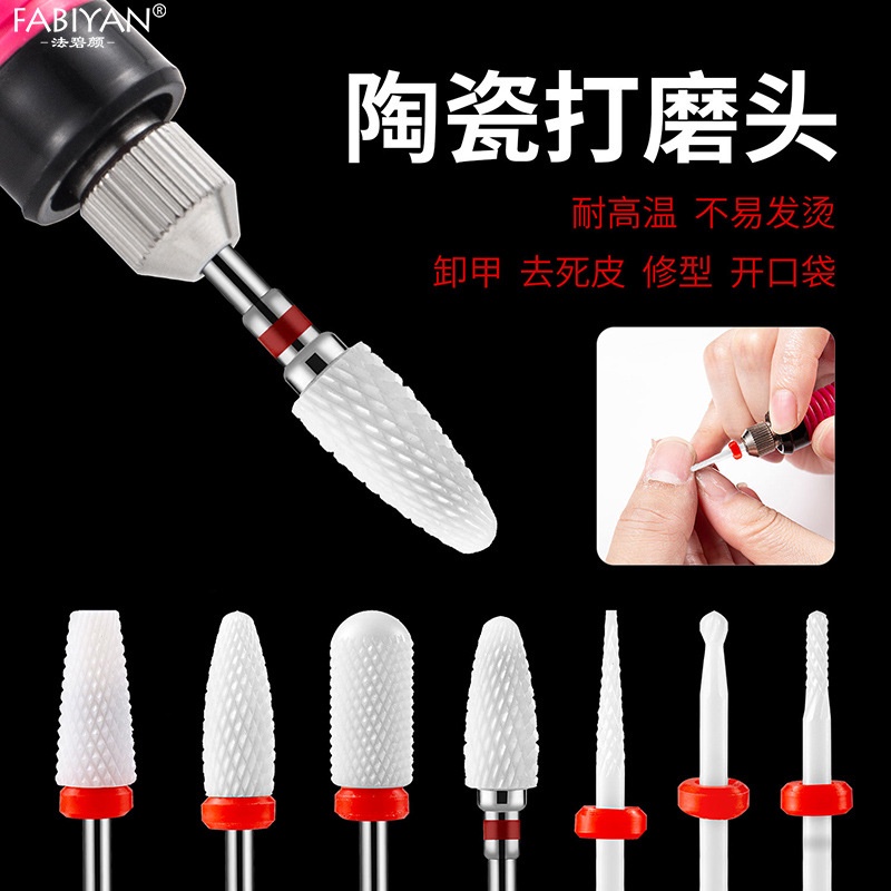 Đầu Mài Sứ Cho Máy Mài Móng Tay Chuyên Dụng