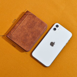 Ví Da Ngắn Đa Năng Có Thể Gấp Gọn Thời Trang Cho Nam
