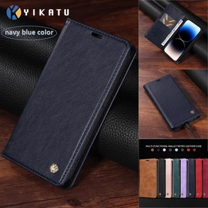 Tay áo mới Cho Samsung Note 20 Ultra Note 10+ Note10 Note9 8 Mới Bao Nắp Gập Chất Giả Da Có Ngăn Đựng Thẻ Nhiều Mẫu Mã