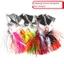 Buzzbait, bass pike walleye Walleye Beard mồi câu cá, 2023 14.7G Váy silicon tua rua spinner mồi Câu cá biển