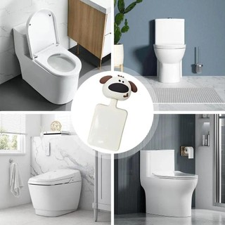 Dụng cụ nâng nắp bồn cầu ROOMYCO, Thiết bị nâng nắp bồn cầu chống bụi bẩn hình cừu / chó, Dụng cụ phòng tắm Nắp lật