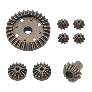 Bánh răng kim loại 30T 24T 12T Bánh răng lái vi sai 0011 / 0012 / 0013 / 0014 Cho Wltoys 12428 12429 Phụ tùng ô tô RC Phụ kiện nâng cấp kim loại Bộ phận mô hình Rc Xe bánh xích Xe tải Buggy