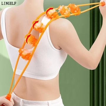 Con lăn Massage LINGELLF, Công cụ Massage kinh tuyến vật lý trị liệu thư giãn sâu, Giảm đau tiện lợi 12 / 18 / 24 / 30 Con lăn PP Massage cơ lưng cổ vai