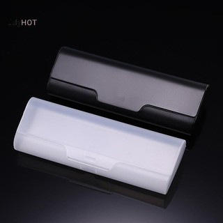 Julyhot Hộp đựng kính trong suốt bằng nhựa mờ Đơn giản Hộp đựng kính râm nhẹ Hộp lưu trữ Hộp nhựa cứng nhẹ Massivedeals