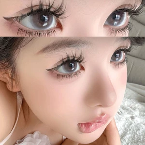 Kính áp tròng tiếp xúc MTTS eyes Đường kính: 14.0mm Ống kính màu xám Ống kính trang điểm mắt màu xanh lam 01