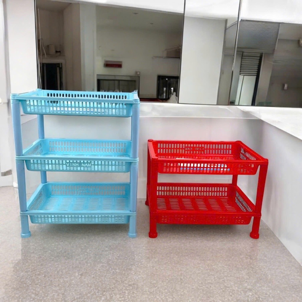 Kệ Ly Chén Nhiều Tầng Vinh Nam Plastic Kệ Úp Chén Bát Đựng Đồ Đa Năng Nhựa PP Mã 400 - 401 - 402