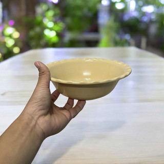 Tô béo nhựa melamine màu vàng,nhựa phíp dùng làm tô hủ tiếu, tô bán bún, tô ăn mì - Trường An VN