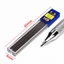 BORAGETE 6 Hộp Đựng Bút Chì Tự Động, Đen 0.3 / 0.5 / 0.7 / 0.9 / 1.3 / 2.0 / 3.0mm Chì Bút Chì Cơ Khí, Thay Thế Bút Chì Cơ Than Chì Có Thể Xóa Được