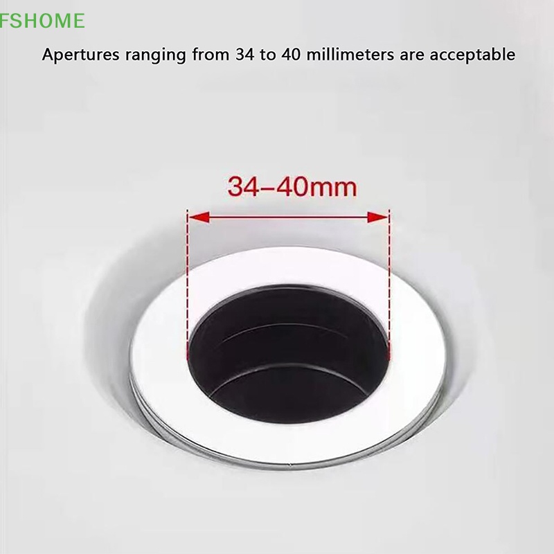 Gcdhome Sáng Tạo Bồn Tắm Cắm Nắp Lật Rửa Bounce Up Bấm Loại Thoát Nước Lọc Phụ Kiện Nhà Bếp Chặn Phòng Tắm HOT