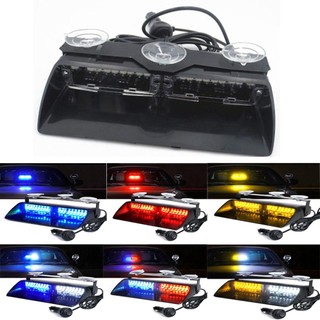 1 Đèn led Cảnh Báo Khẩn Cấp 18 Chế Độ 12v 16 Bóng Chuyên Dụng Cho Xe Hơi / Xe Tải
