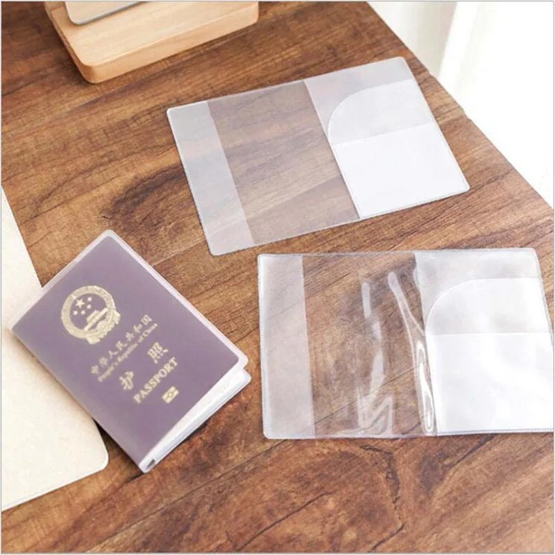 Túi Đựng Thẻ Tín Dụng / Hộ Chiếu Du Lịch / Thẻ id Bằng pvc Trong Suốt Chống Thấm Nước / Thẻ id