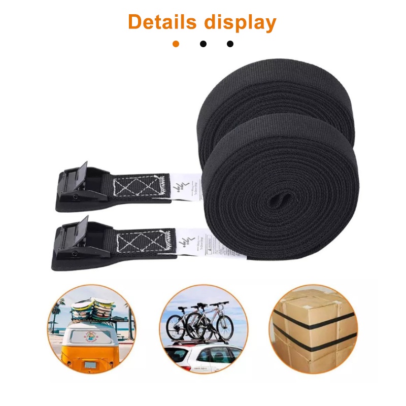 Dây chằng chở hàng SEAMETAL chịu tải 800kg cho ô tô/ xe máy