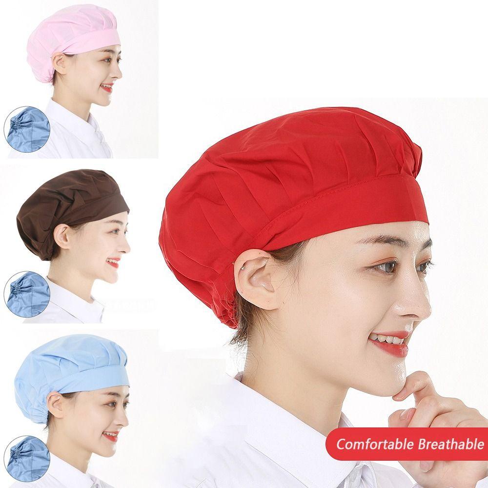 Mũ làm việc chống bụi từ cotton, phù hợp cho nam và nữ khi nấu ăn và vệ sinh