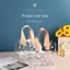 Túi mua sắm trong suốt DWEL, Túi Tote trong suốt Little Daisy, Túi quà tay cầm PVC