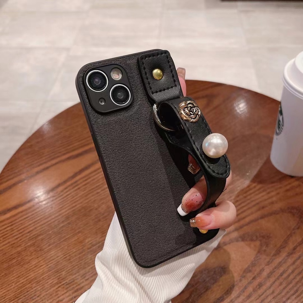 Dành cho iPhone 16 15 PRO MAX 14 13 12 11 PRO MAX 14 15 16 PLUS Thiết kế quy trình độc đáo sang trọng Vỏ thời trang Phong cách tối giản Vỏ điện thoại dây đeo cổ tay
