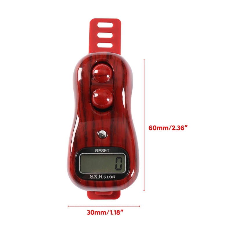 Cinnan LCD Kỹ Thuật Số Counter Ngón Tay Trò Chơi Đồ Chơi Tự Động Tắt Công Cụ Thư Giãn Giải Nén