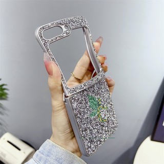 Sang Trọng Ốp Điện Thoại Cứng Chống Sốc Đính Kim Tuyến Cho samsung galaxy z flip 5 z flip 4 z flip 3