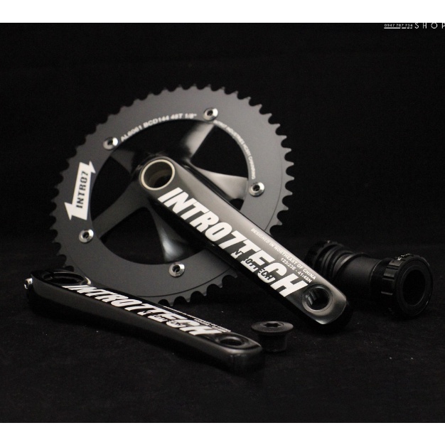 Đùi đĩa xe đạp Fixed gear INTRO7TECH trục rỗng kèm bb | Shopee Việt Nam