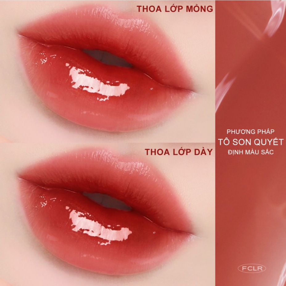 Ảnh Son Tint FOCALLURE Siêu Căng Bóng Mọng, Nước Lâu Trôi, Không Bết Dính 2g L22 3
