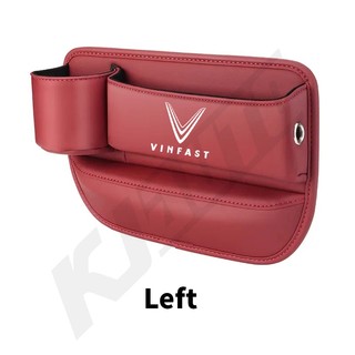 Túi Da pu Đựng Đồ Gắn Khe Hở Ghế Ngồi Xe Hơi Cho vinfast lux a fadil president sa vf e34