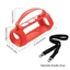 OXXGGKAO Vỏ Silicon Mềm Thay Thế Cho Charge 5 Vỏ Loa Di Động Có Dây Đeo Carabiner Scratch Cover