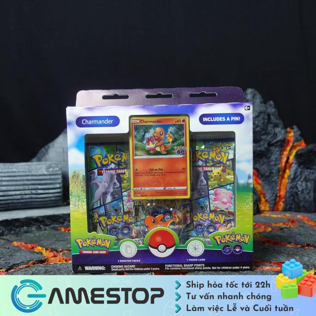 Thẻ bài Pokemon TCG Pokemon GO Pin Collection Charmander phiên bản ...