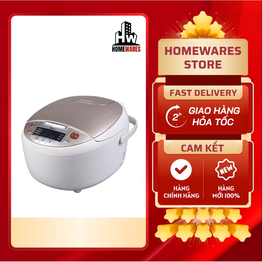 Nồi cơm điện tử Midea 1.8 lít MB-FS5018 - Chính Hãng, Mới, Full Box ...