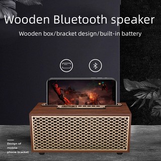 Loa bluetooth Không Dây Phong Cách retro Âm Thanh Siêu Trầm